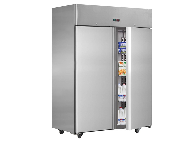 Coolberg Stainless Steel 2 Solid Doors Reach In Refrigerator 