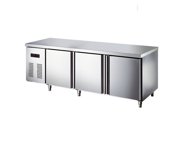 72" 3 Door Commercial Undercounter Refrigerator